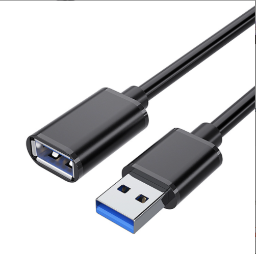 爆款USB數據線公對母A/F全銅芯2.0U盤延長連接線（0.5m）