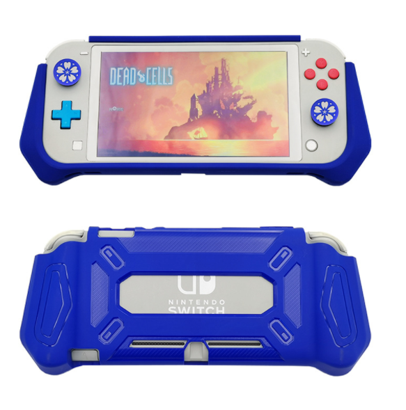 Nintendo switch lite Half Pack TPU Case (Blue)
