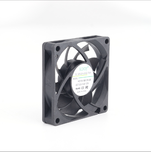 KD7015BH 24V Laptop Dock Cooling Fan (Black)