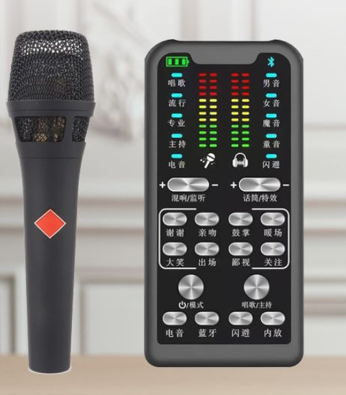 S16 Live Kit (S16+105 Black + Disc Microphone Holder + Disc Mobile Phone Holder + Headset + OTG (Choose One of the Two))