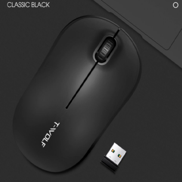 Notebook desktop wireless mouse (Thunderwolf Q4 black)