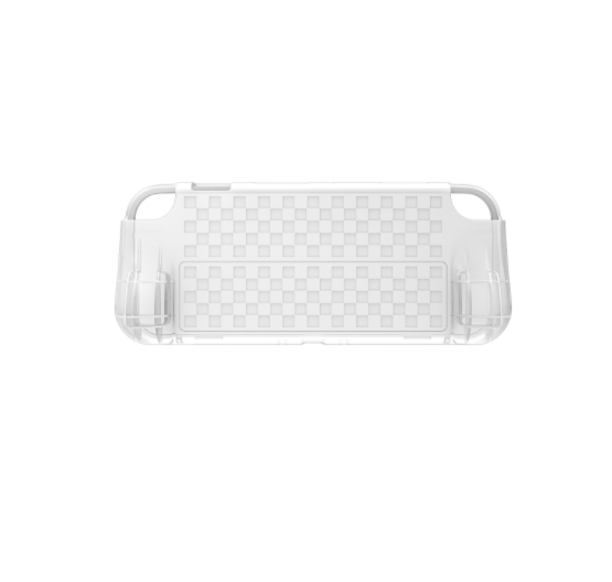 Nintendo Switch OLED All-Inclusive TPU Case (Clear Grid)