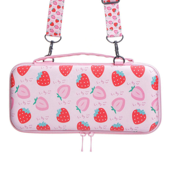 Nintendo switch OLED storage bag (strawberry bag)