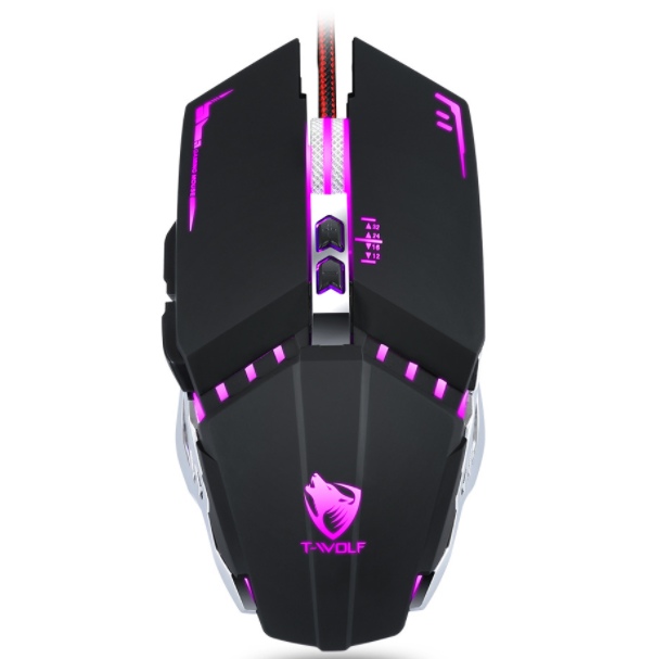 Mechanical Gaming Mouse (V7 Solid Black)
