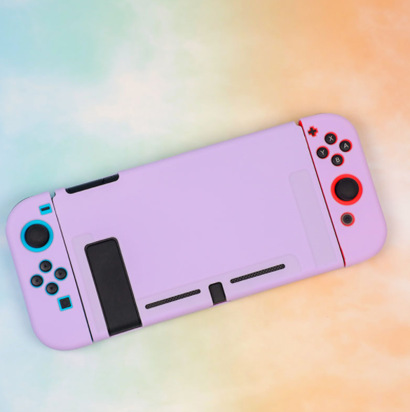 Nintendo Switch Case (Soft Shell Pure Purple)