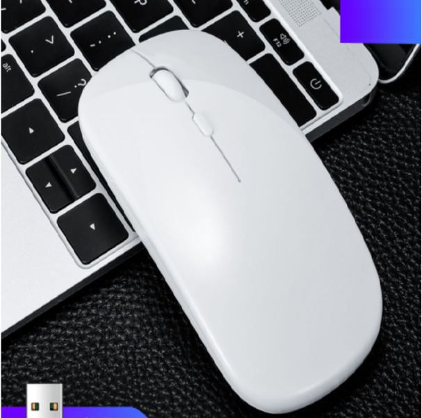 Charging Silent Wireless Mouse (P Charging Silent Pearl White)