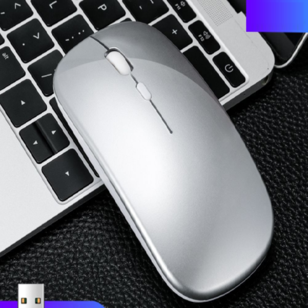 Charging Silent Wireless Mouse (P Charging Silent Starlight Silver)