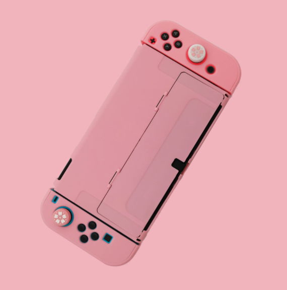 Nintendo switch OLED Crystal Case (Pink Fuel Injection Case)