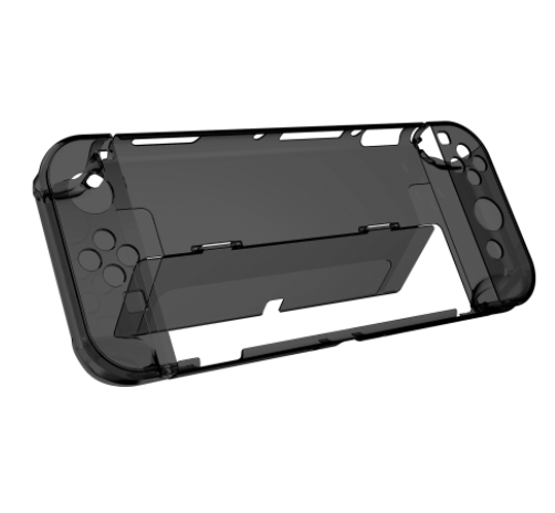 Nintendo switch OLED Crystal Protective Case (Black Crystal Case)