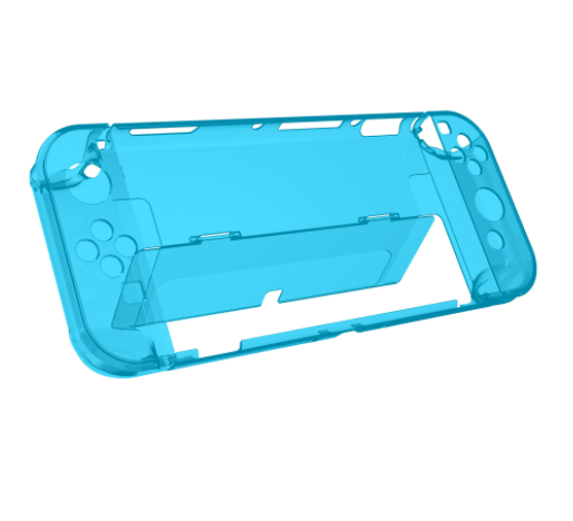 Nintendo switch OLED Crystal Case (Clear Blue Crystal Case)