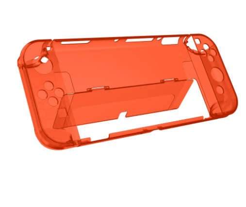 Nintendo switch OLED crystal case (red crystal case)