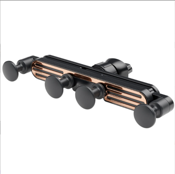 Mobile phone car holder, a gravity navigation air outlet bracket, a word (锖色)