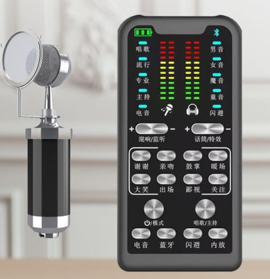 S16 Live Kit (S16 + Baby Bottle Black + Duck Palm Microphone Holder + Disc Mobile Phone Holder + Headset + OTG (Choose One of the Two))