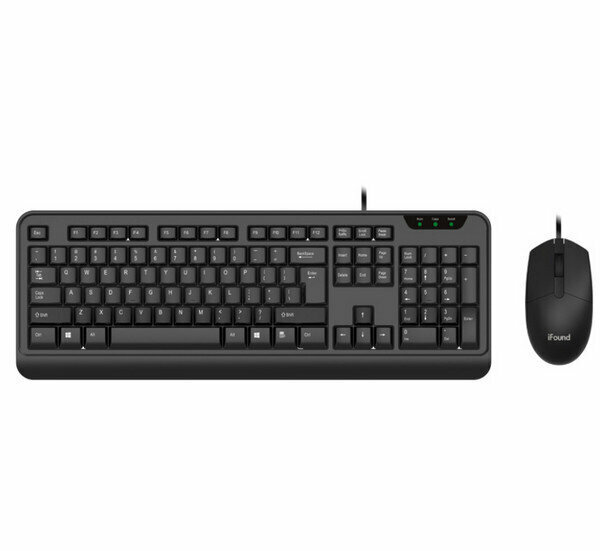 Wired Keyboard & Mouse Business Bundle - F8169