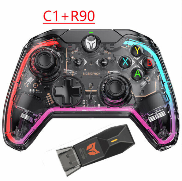 BIGBIGWON C1 Gaming Controller PC, PS4, PS5, Switch (C1+R90)