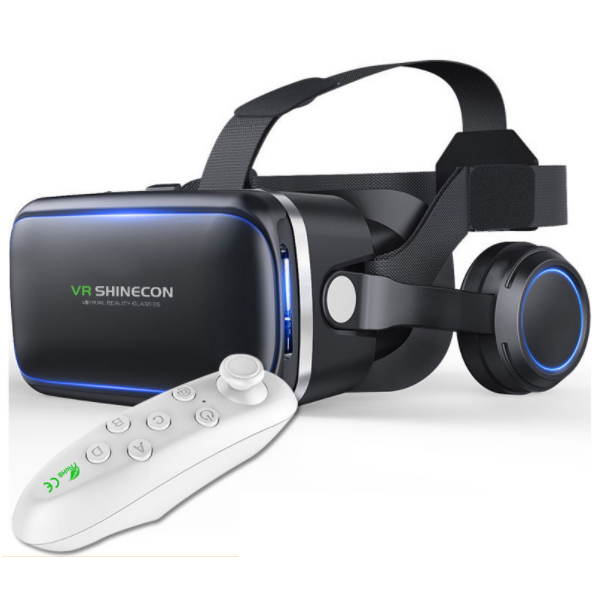 VR 3D Glasses [6th Generation Upgrade (English) + Y1 White]