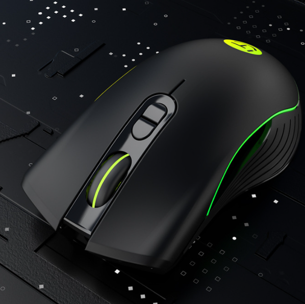 V103 has a wireless mouse RGB luminous office gaming game macro programming mouse (wireless mouse [colorful luminous])