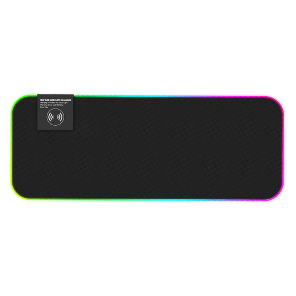 RGB Wireless Charging Luminous Mouse Pad (Wireless Charging Mouse Pad 300*800*4 )