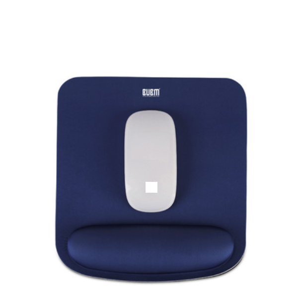 Hand rest wrist pad mouse pad (memory foam-blue)