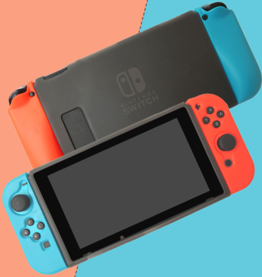 Nintendo switch case (switch blue-red TPU case)