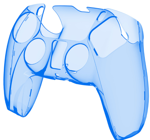 PS5 Game Handmade Crystal Case (Translucent Blue)
