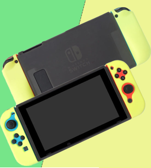 Nintendo switch case (switch yellow TPU case)