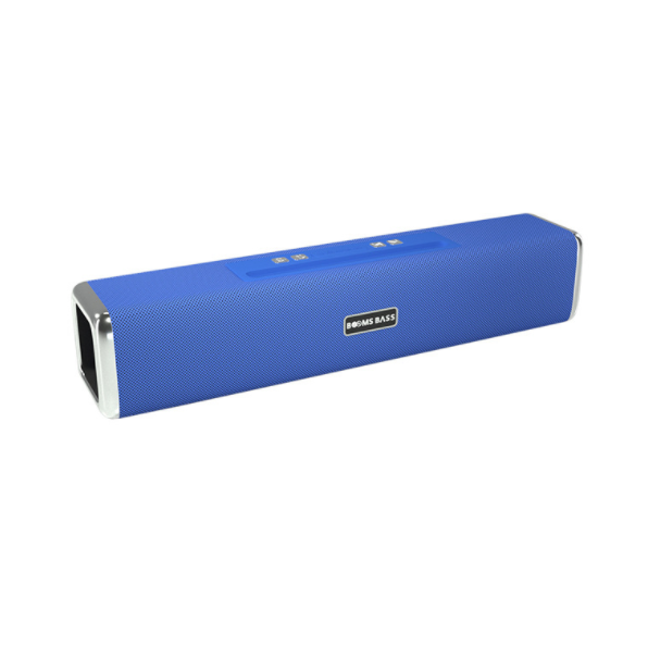 BOOMS BASS-L8 Strip Cloth Bluetooth Speaker Audio Wireless Subwoofer Card USB Flash Drive (Blue)