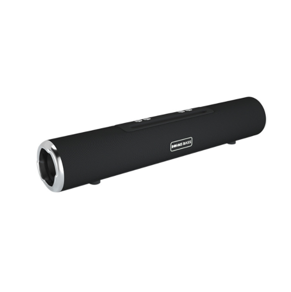BOOMS BASS-L6 Wireless Strip Cloth Bluetooth Speaker Audio Card USB Mobile Phone Computer Connection (Black)