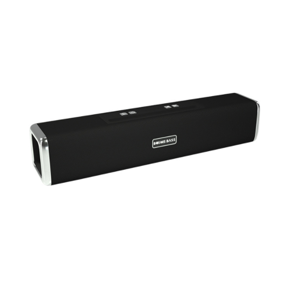 BOOMS BASS-L8 Strip Cloth Bluetooth Speaker Audio Wireless Subwoofer Card USB Flash Drive (Black)