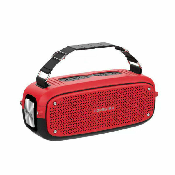 Outdoor portable bluetooth speaker (red)