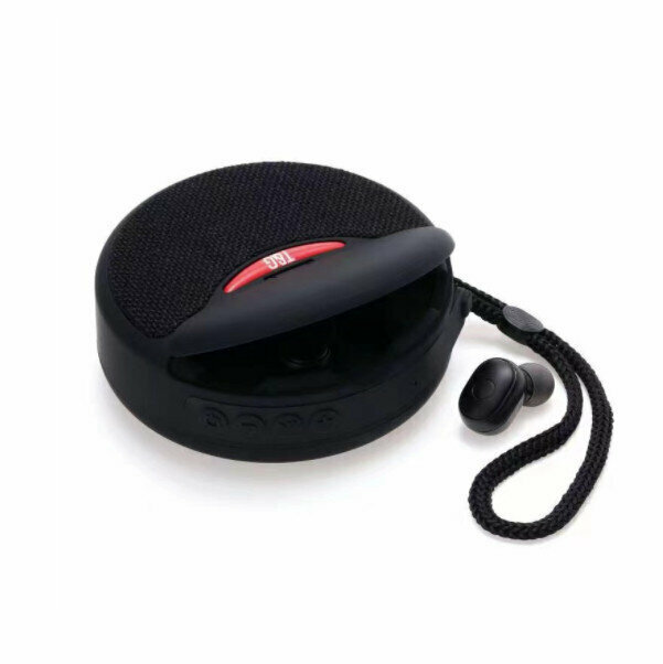 Bluetooth speaker headset 2-in-1 (black)