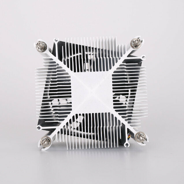 Desktop CPU Cooler Large Airflow Silent Cooling Fan (115X/1366 Aluminum Core 35mm Height)