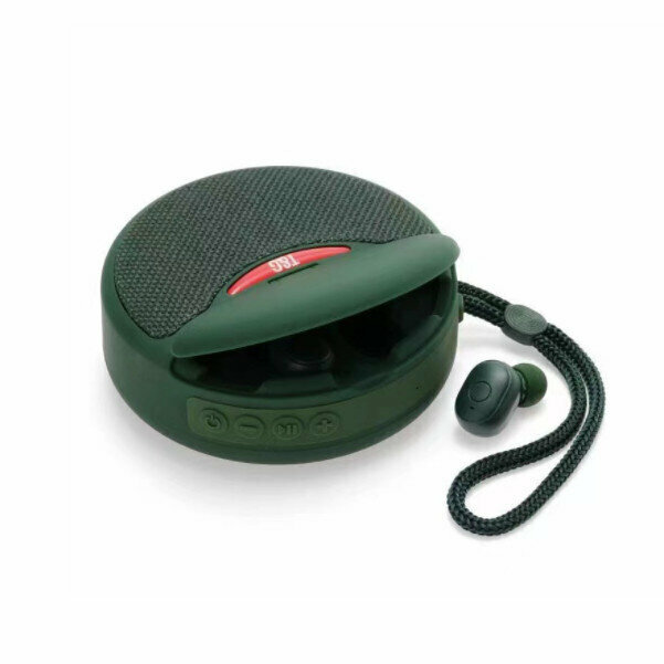 Bluetooth speaker headset 2-in-1 (green)