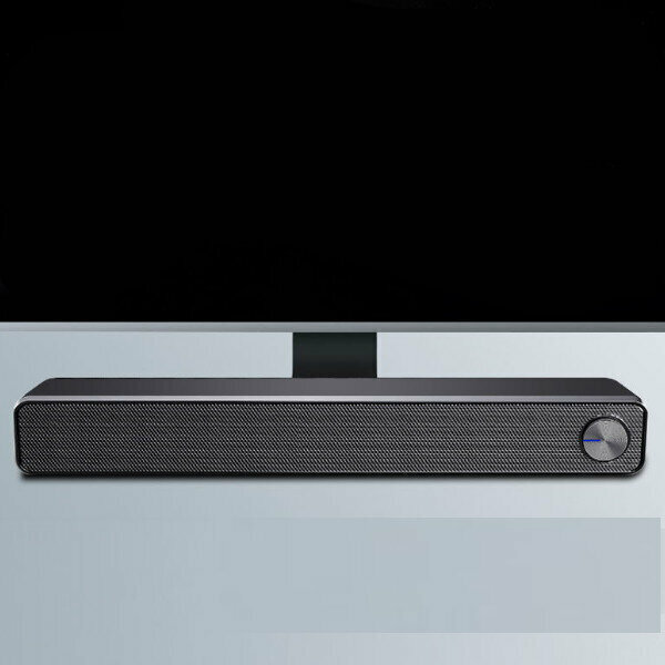 Desktop Computer Audio Strip Notebook Home Desktop Mobile Phone Multimedia Speaker (Black)