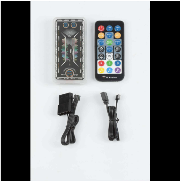12CM Yuhuan Big Core RGB Cooling Fan (Music Controller)