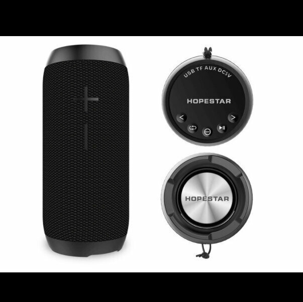 Outdoor Portable Waterproof Wireless Bluetooth Speaker (Black)