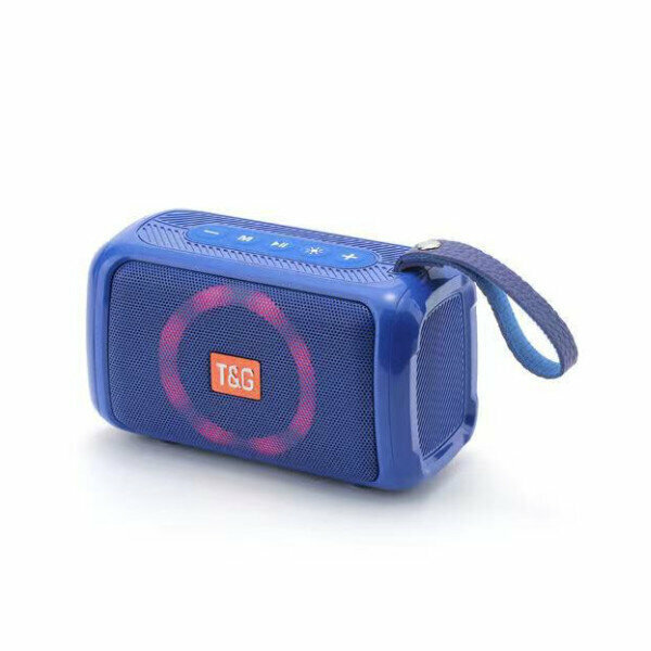 Outdoor portable bluetooth subwoofer (blue)