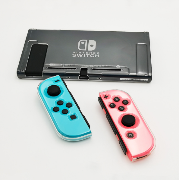 Nintendo switch Clear Crystal Glitter Case CasePC Split Caseswitch Case (PC Hardshell Glitter)