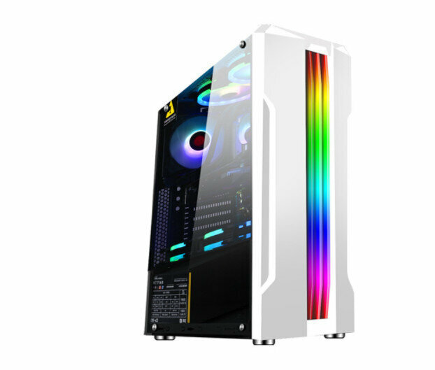 Desktop CaseGaming CaseSide Transparent USB3.0 (Hunter (White))