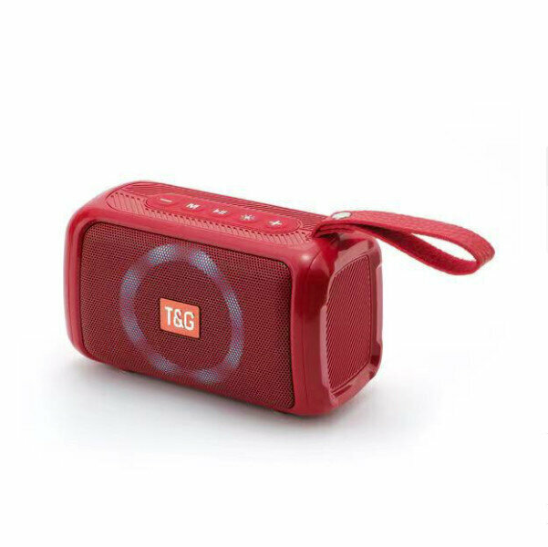 Outdoor portable bluetooth subwoofer (red)
