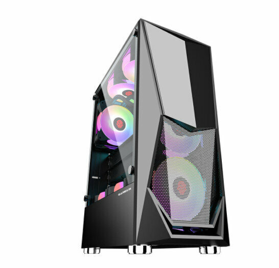 Desktop CaseGaming CaseUSB3.0 (Chasing the Wind (Black)))