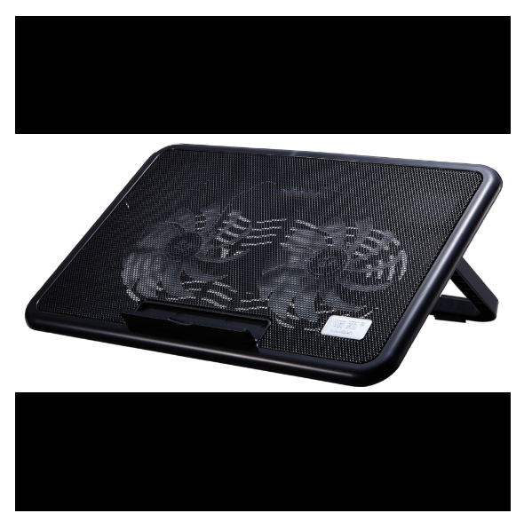 Laptop Cooler Adjustable Mute (Black)