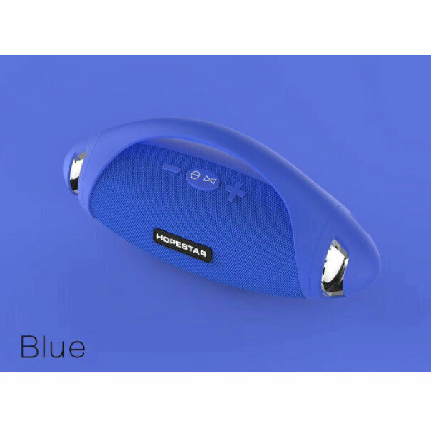 Portable Bluetooth waterproof subwoofer (blue)