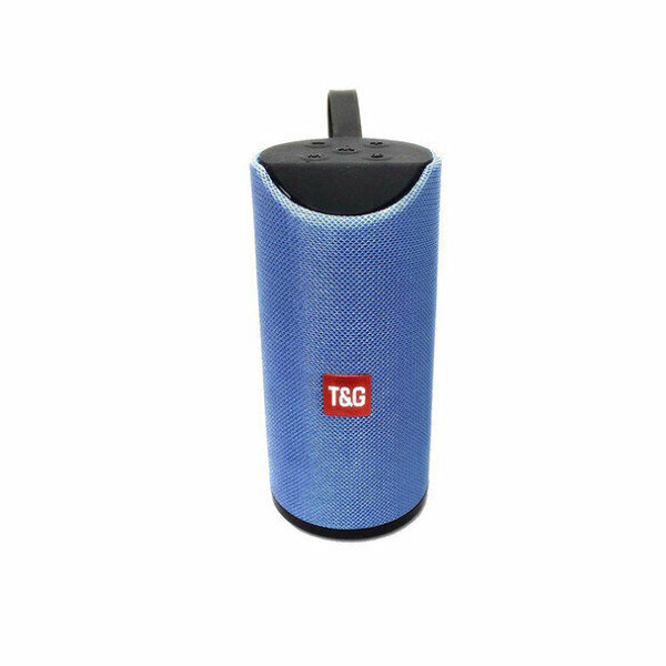 Outdoor waterproof bluetooth fabric subwoofer (blue)