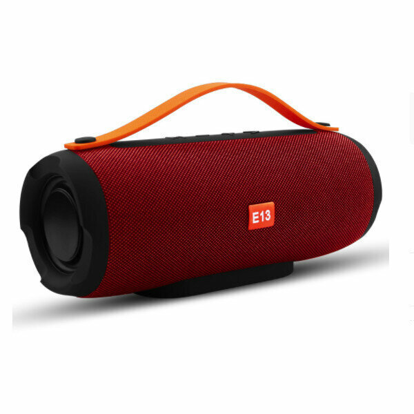 Portable Bluetooth subwoofer (red)