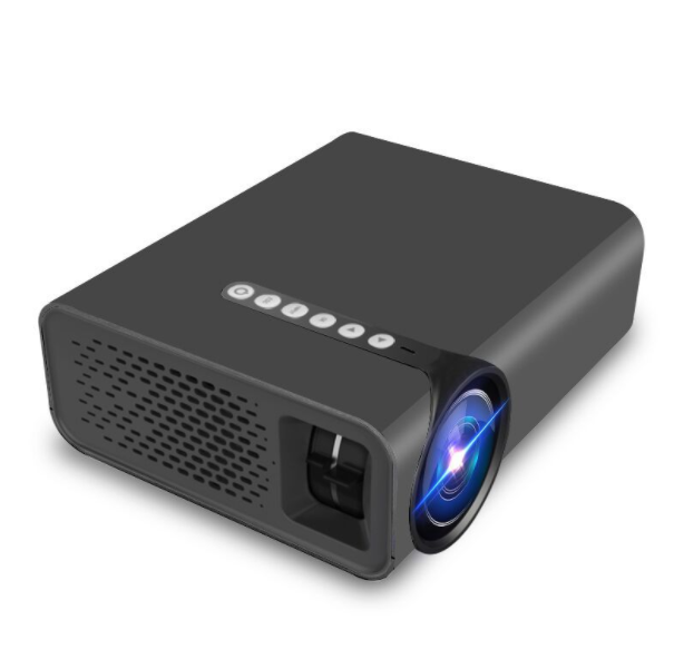 YG520 Mini Home Projector Cross Border LED Portable Projector Support HD 1080P (Cool Black)