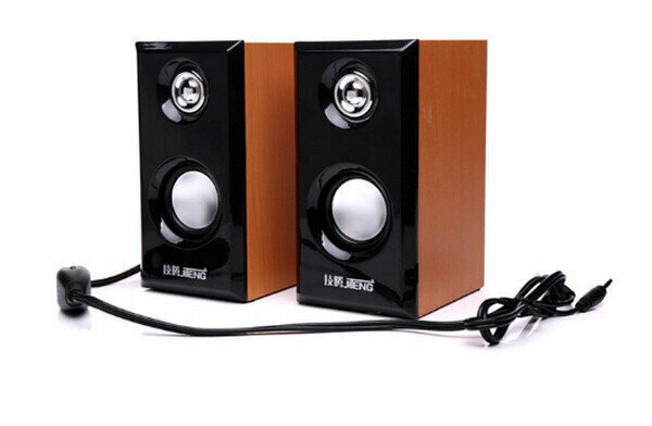 Bluetooth Wooden Speaker JT042 - Light Brown