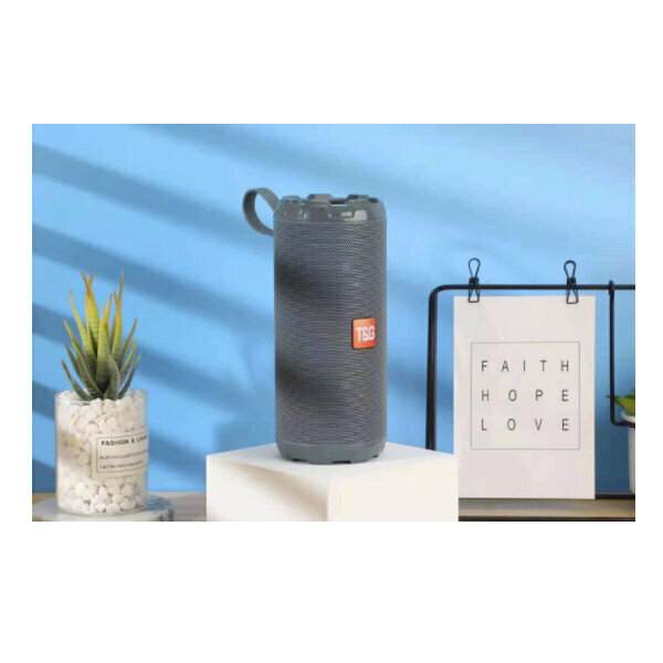 Outdoor portable bluetooth subwoofer (gray)