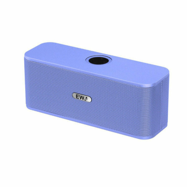 Metal Bluetooth subwoofer (blue)