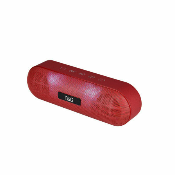 Dual Speaker Bluetooth Speaker (Red)